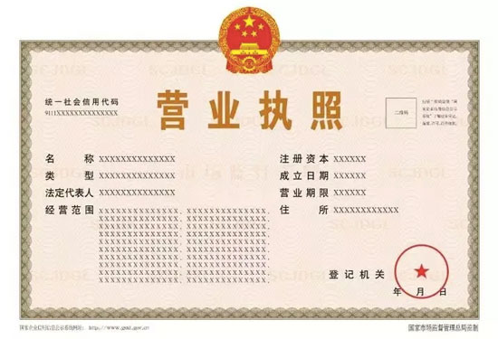 營業(yè)執(zhí)照的基本內(nèi)容包括哪些？